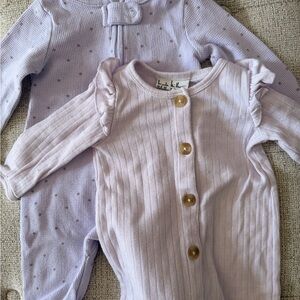 8 Sleeping Onesies Set